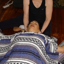Tricia Miller L.Ac. Restorative Yoga Session
